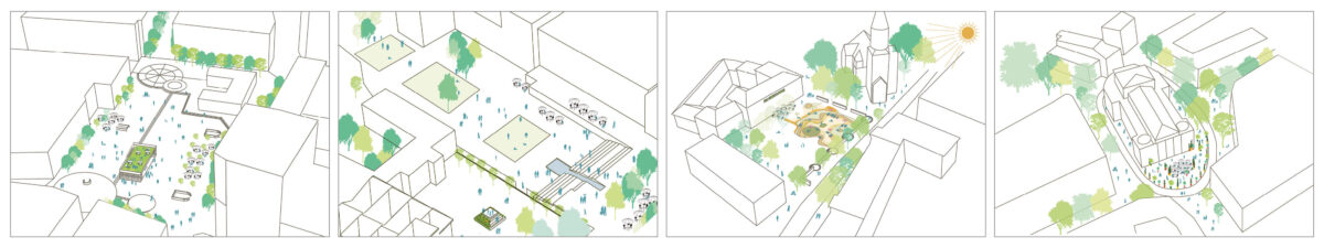 Green installations by LAND Germany for Essen European Green Capital 2017