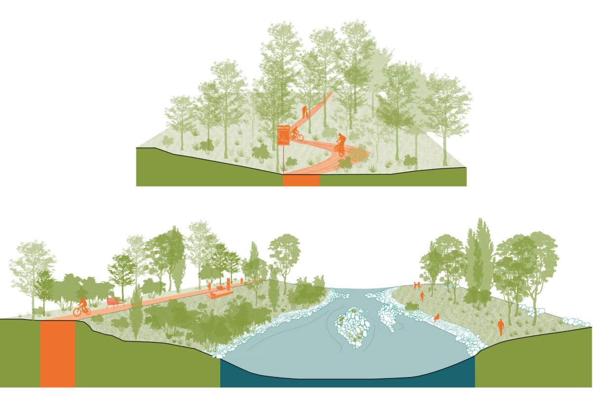 landscape axonometric design