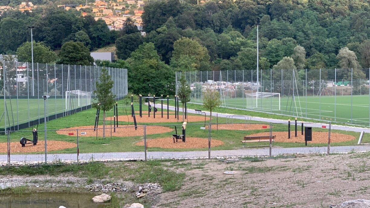 Fitness Area, Parco dello Sport Al Maglio, Lugano