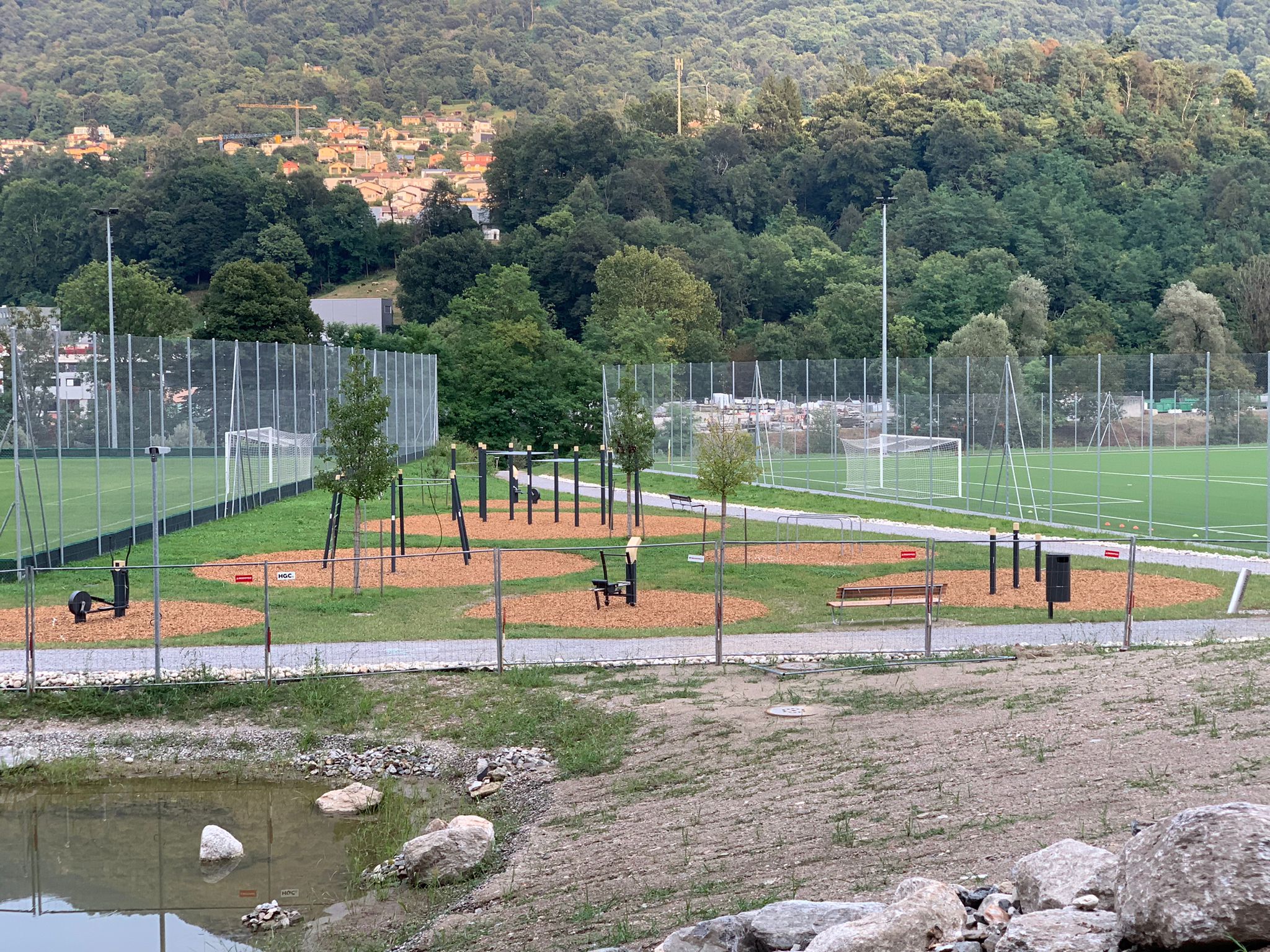 Fitness Area, Parco dello Sport Al Maglio, Lugano